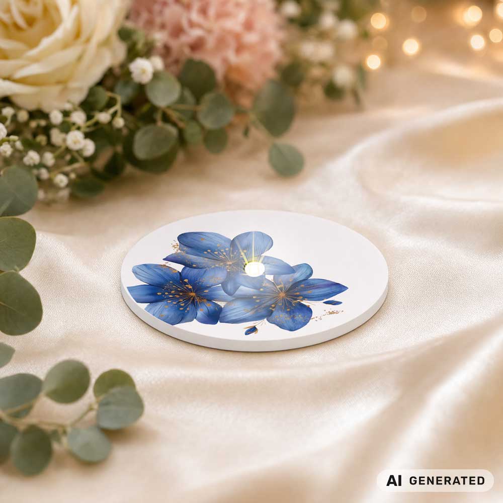 Petal Promise LED-Untersetzer – Hochzeit – Produktfoto